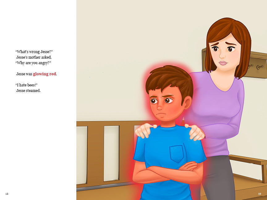 Jesse True Books 1-4- Award-Winning Series Teaching How to Deal with Hard Things and Big Feelings, A Boy Who Changes Color Based on How He Feels