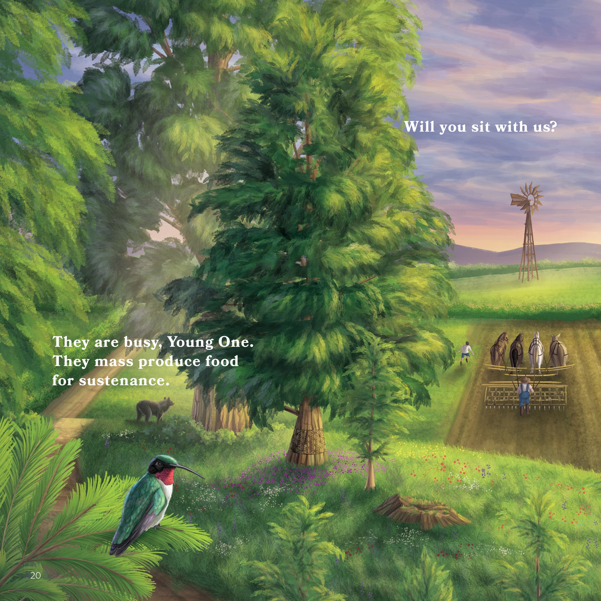 The Seeking Tree- Award-Winning Story that showcases the Beauty of Animals, Nature, and our Earth. A Tree Calls Us to Remember.