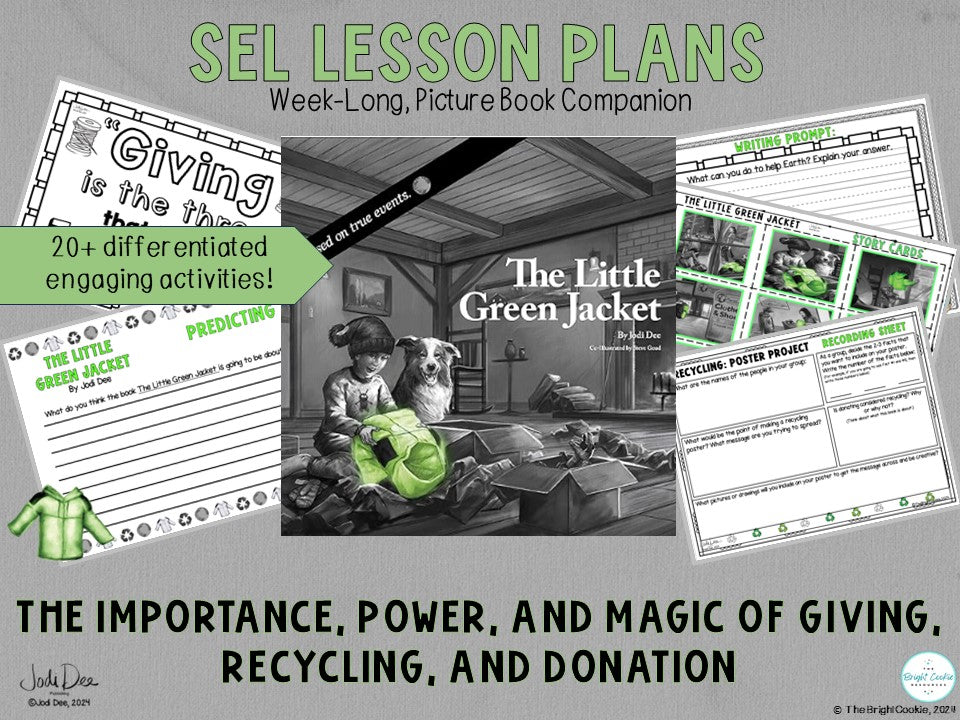 The Little Green Jacket- Award-Winning Story about a Simple Act of Giving Can Change Lives! Donations, Recycling, and Community