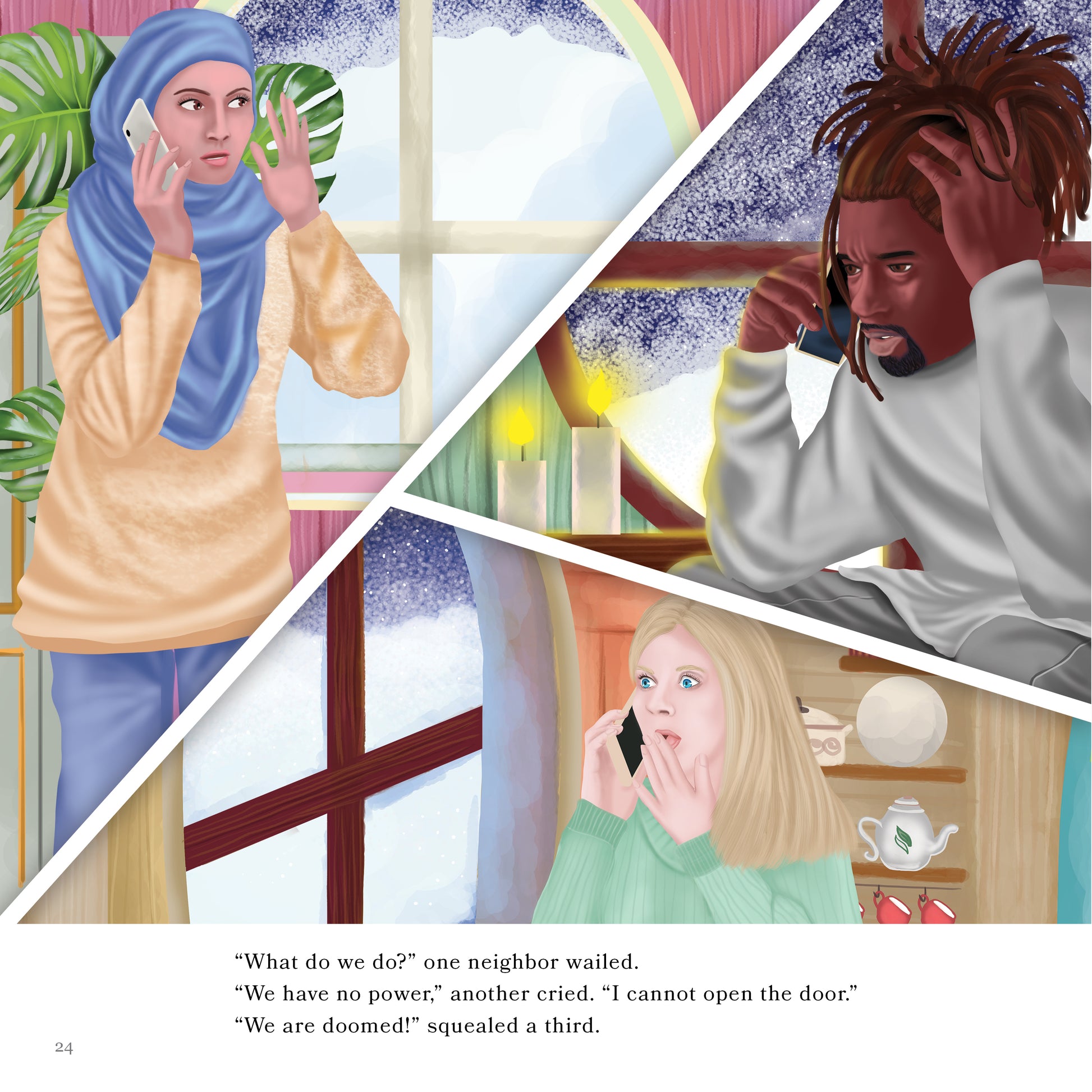 The Snow Monster -Award-Winning Magical Story of a Birthday Wish that Comes True, With a Twist! See how Amia Saves Tuttle Town