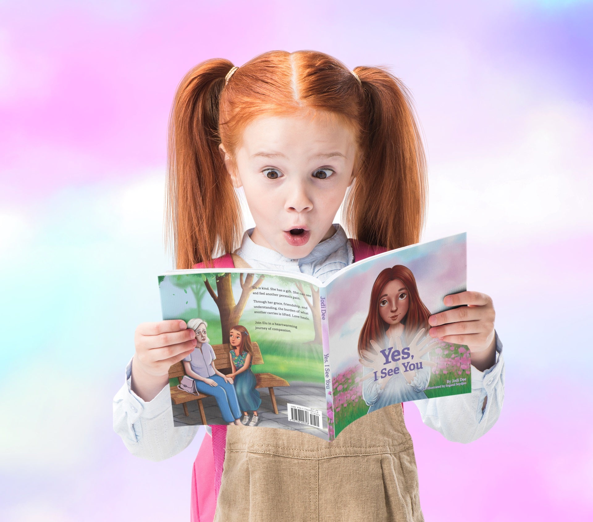 Yes, I See You -Award-Winning Board Book, in Prose that Everyone has a Story and Compassion Heals, Amia is Kind to Everyone She Meets