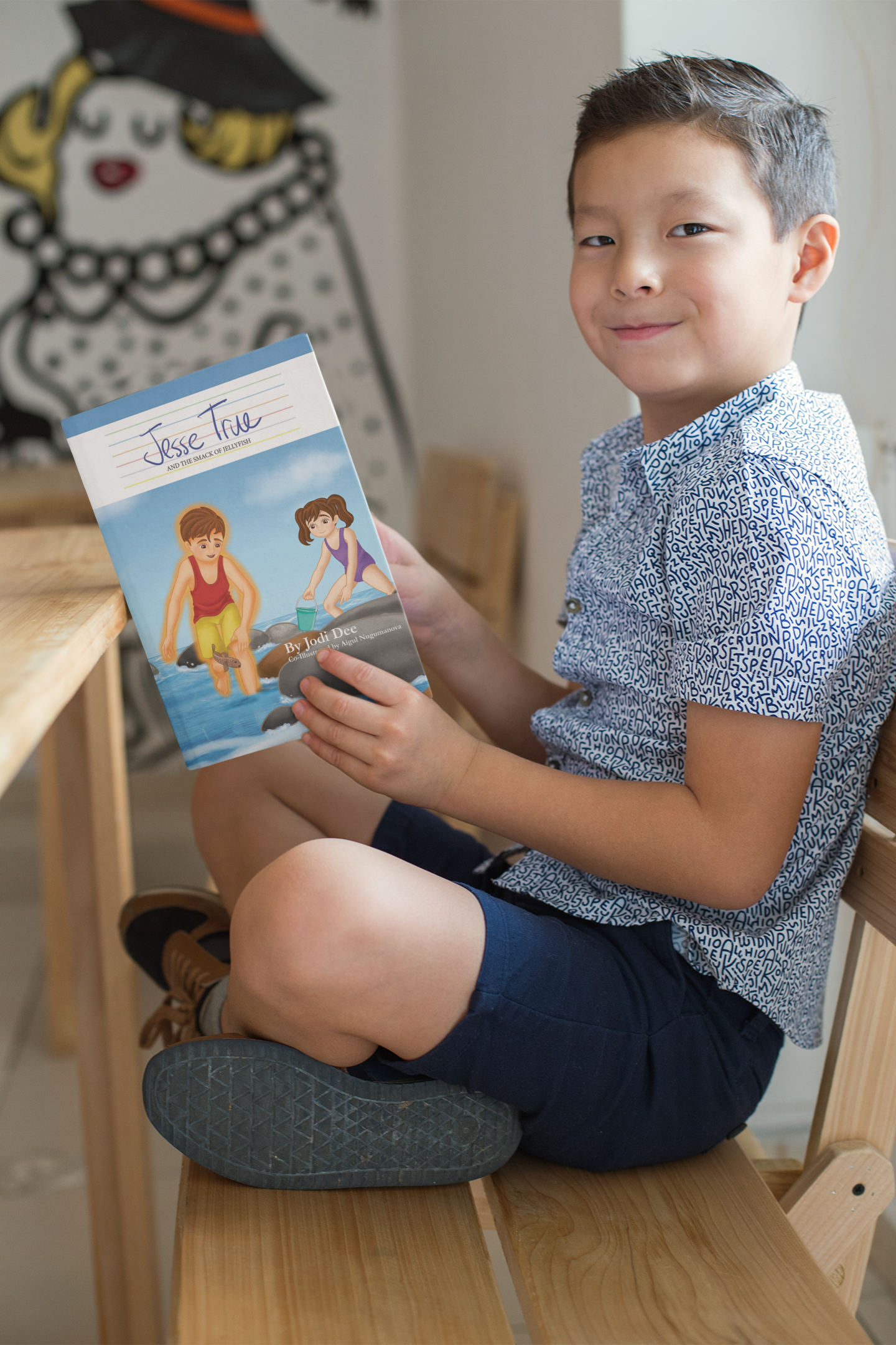 Jesse True Books 1-4- Award-Winning Series Teaching How to Deal with Hard Things and Big Feelings, A Boy Who Changes Color Based on How He Feels