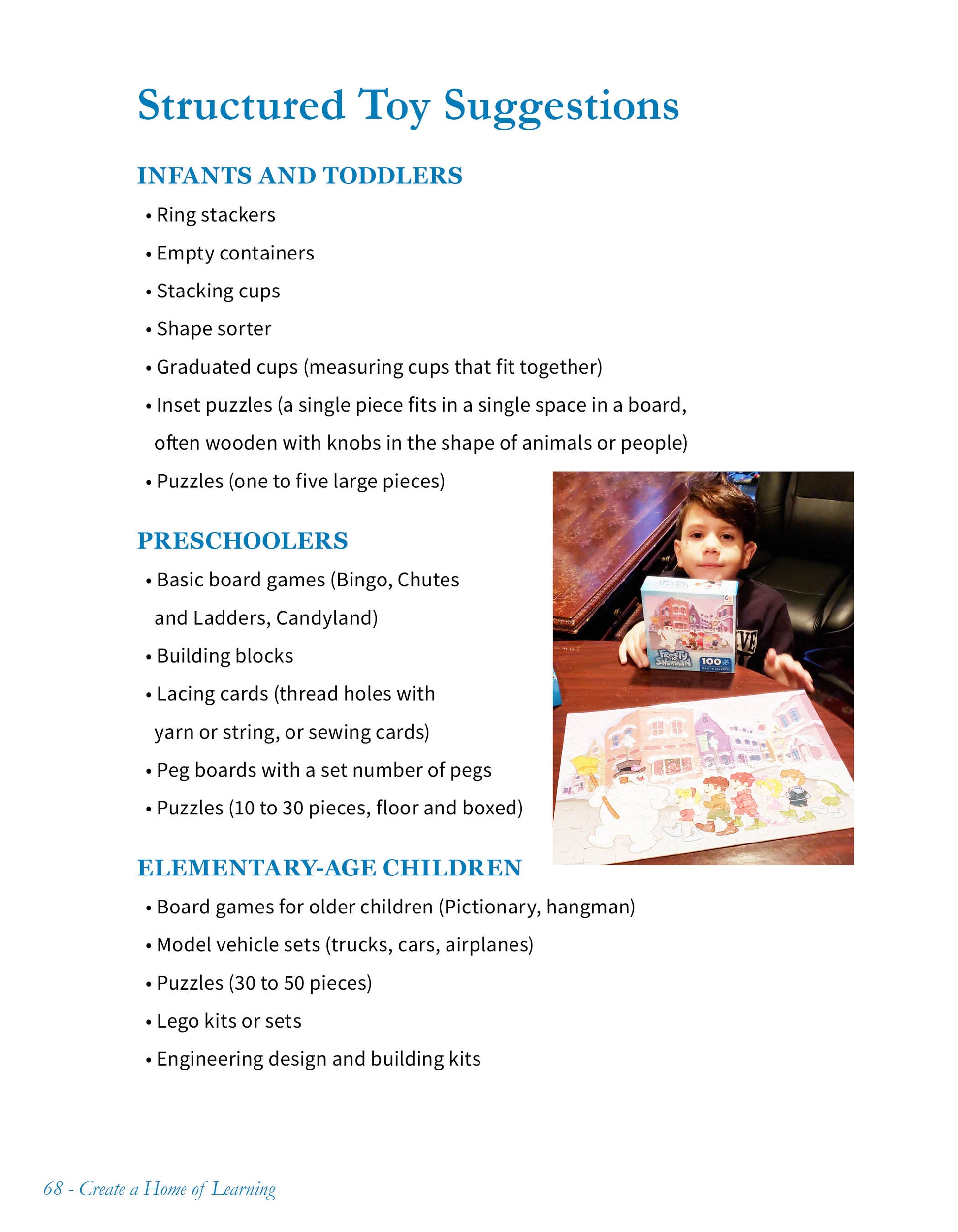 Create a Home of Learning- Award-Winning Simple and Easy-to-Follow Guide to Setting Up Your Home with Play Areas & Screen-Free Play. For Years of fun & Discovery!