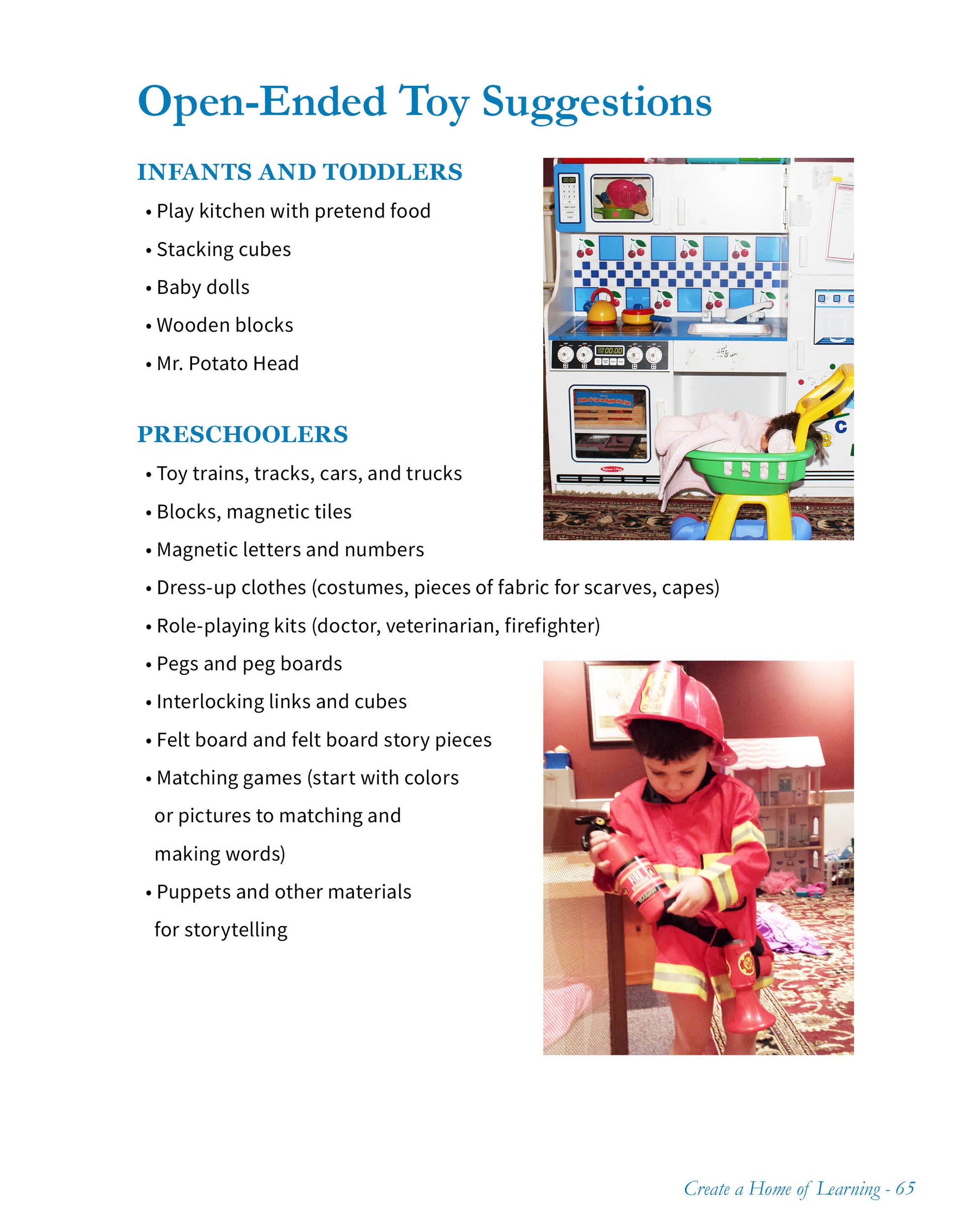 Create a Home of Learning- Award-Winning Simple and Easy-to-Follow Guide to Setting Up Your Home with Play Areas & Screen-Free Play. For Years of fun & Discovery!
