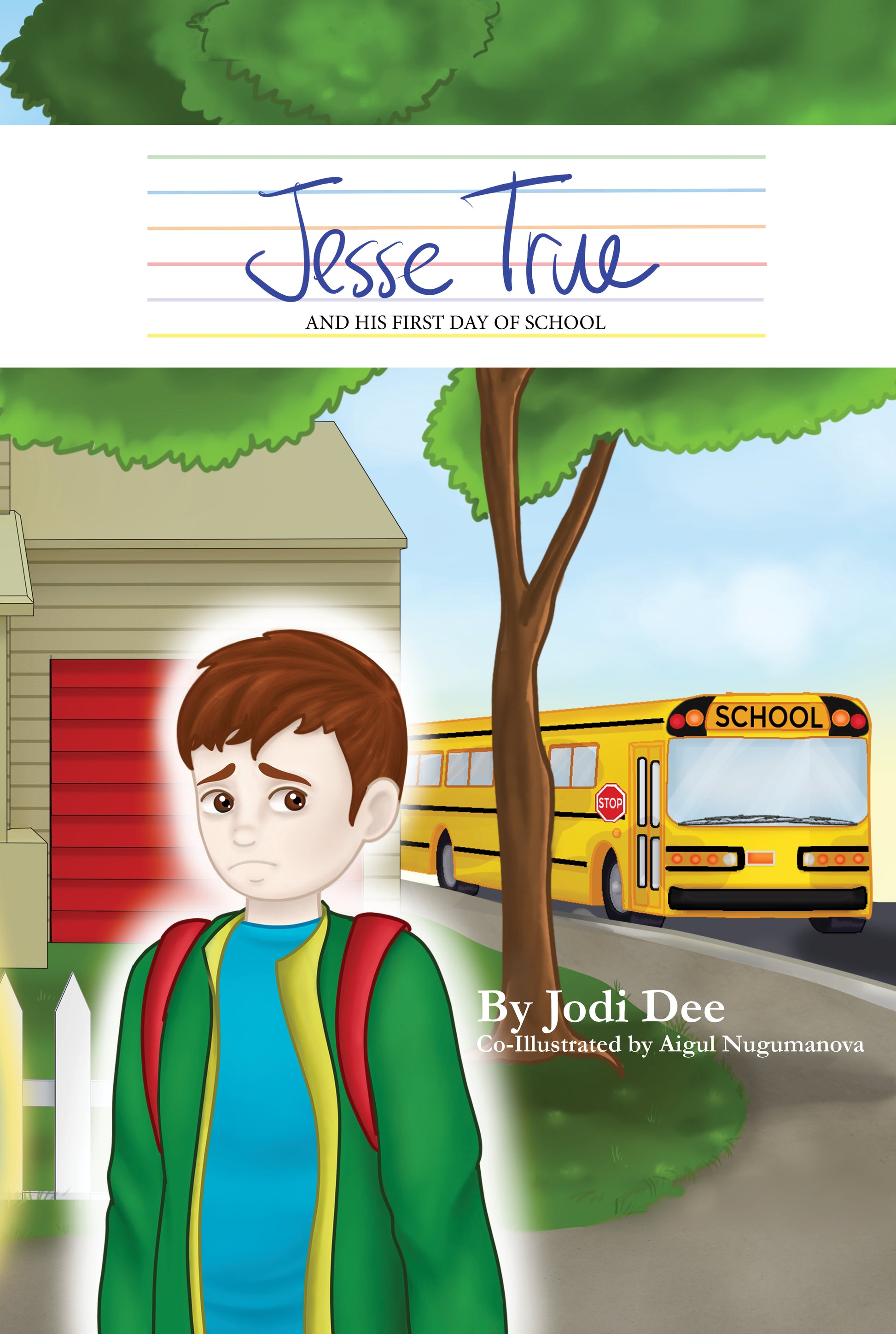 Jesse True Books 1-4- Award-Winning Series Teaching How to Deal with Hard Things and Big Feelings, A Boy Who Changes Color Based on How He Feels