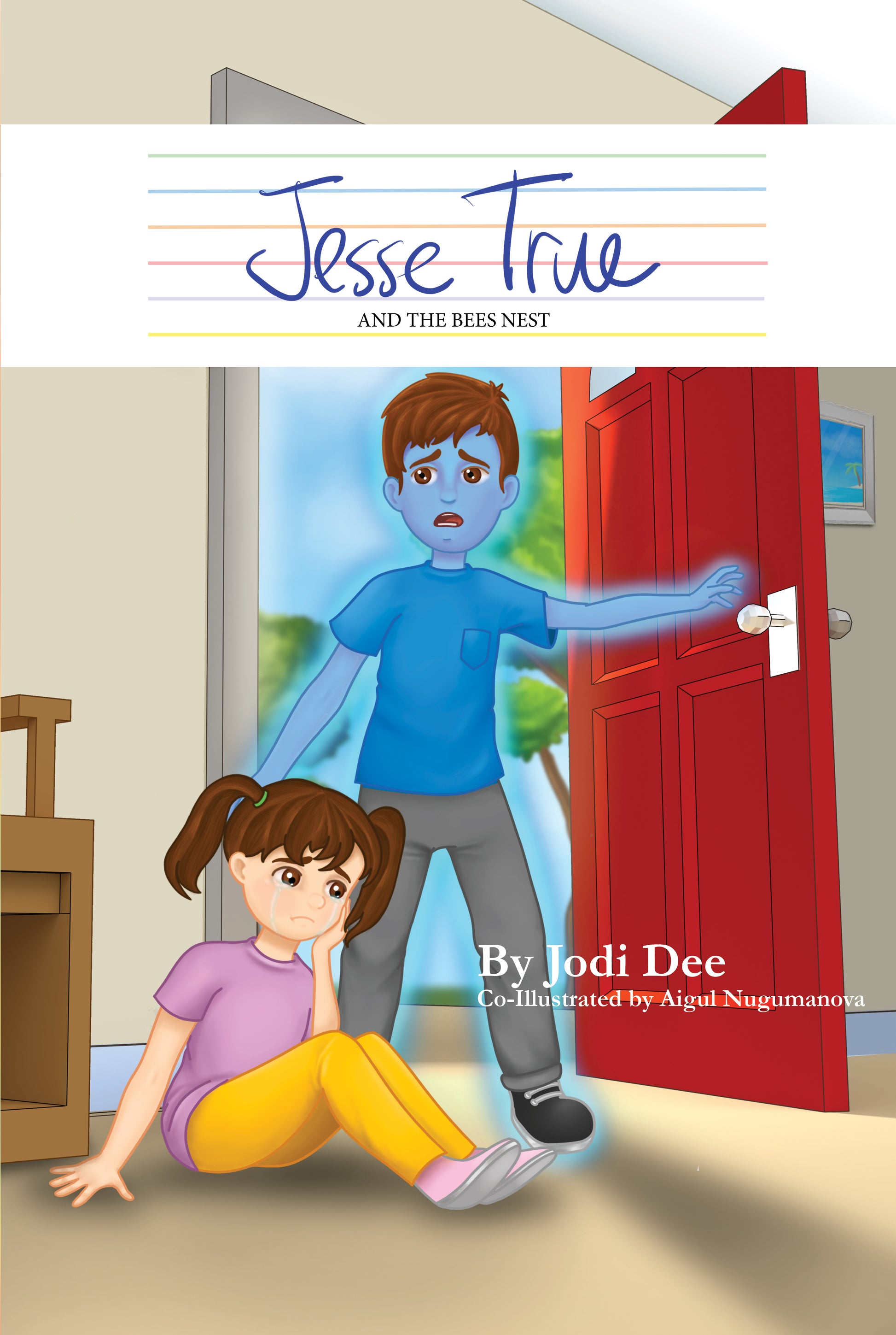 Jesse True Books 1-4- Award-Winning Series Teaching How to Deal with Hard Things and Big Feelings, A Boy Who Changes Color Based on How He Feels