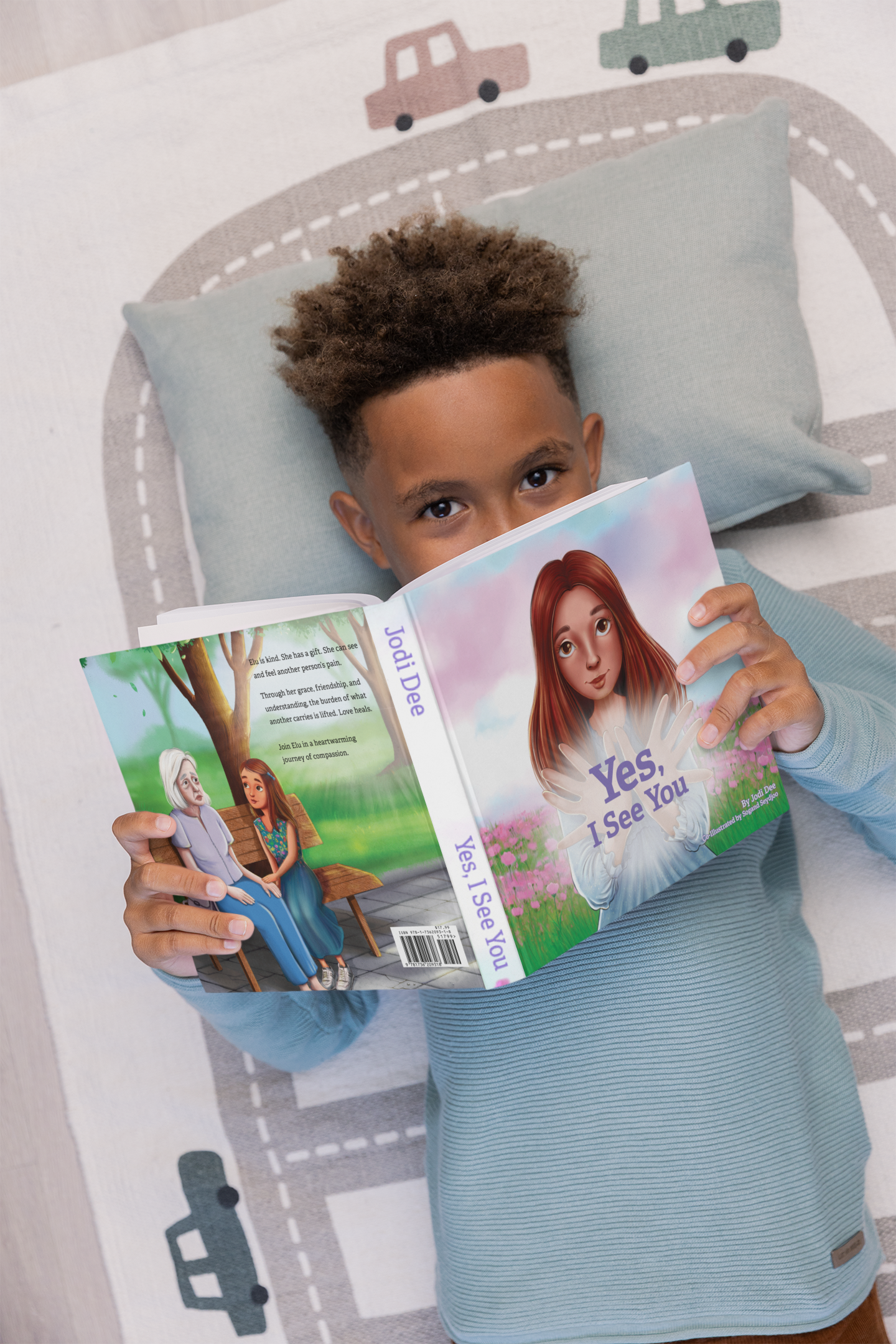 Yes, I See You -Award-Winning Board Book, in Prose that Everyone has a Story and Compassion Heals, Amia is Kind to Everyone She Meets