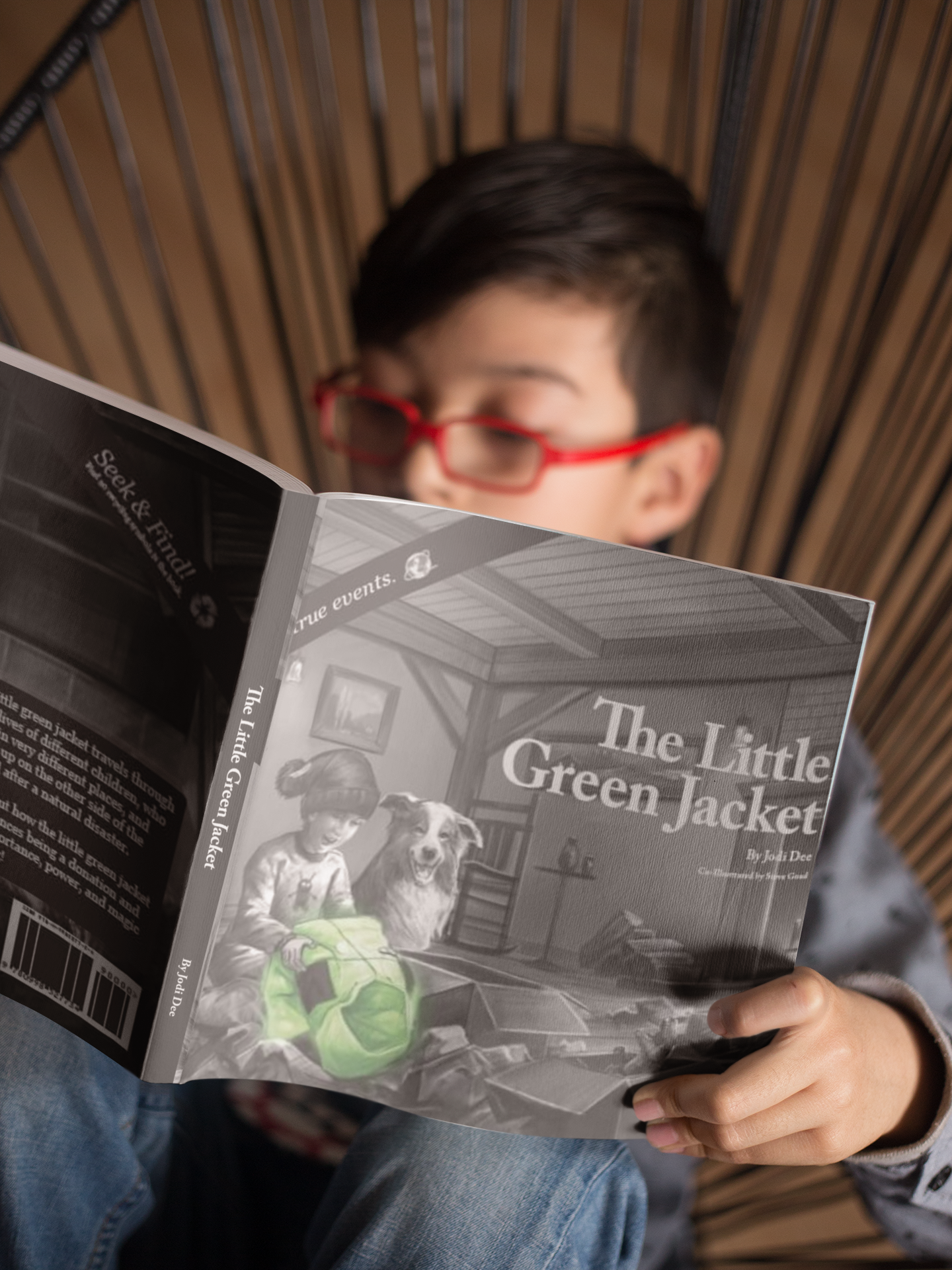 The Little Green Jacket- Award-Winning Story about a Simple Act of Giving Can Change Lives! Donations, Recycling, and Community