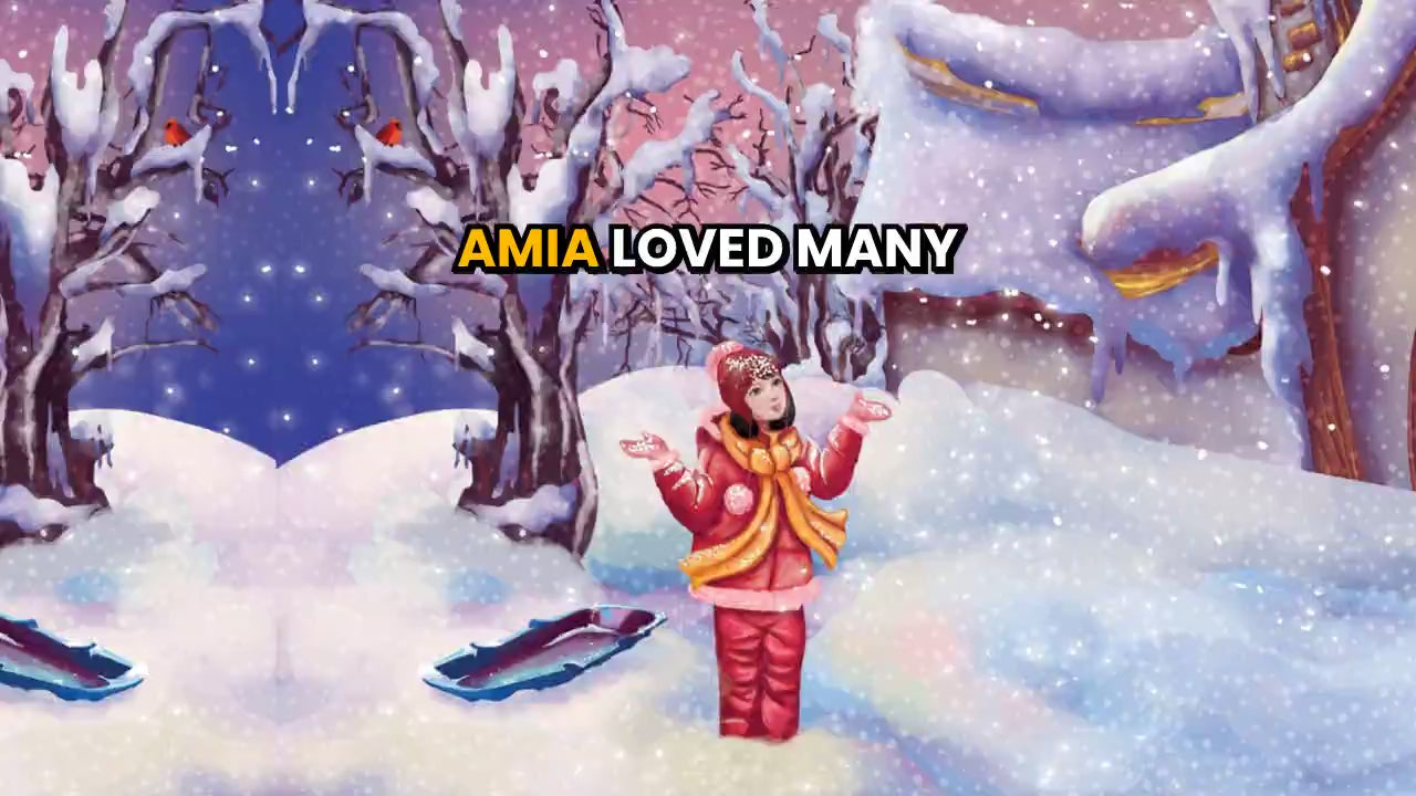 The Snow Monster -Award-Winning Magical Story of a Birthday Wish that Comes True, With a Twist! See how Amia Saves Tuttle Town
