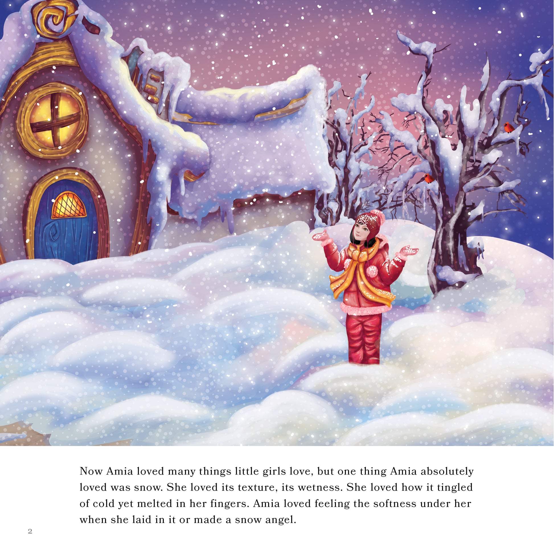 The Snow Monster -Award-Winning Magical Story of a Birthday Wish that Comes True, With a Twist! See how Amia Saves Tuttle Town