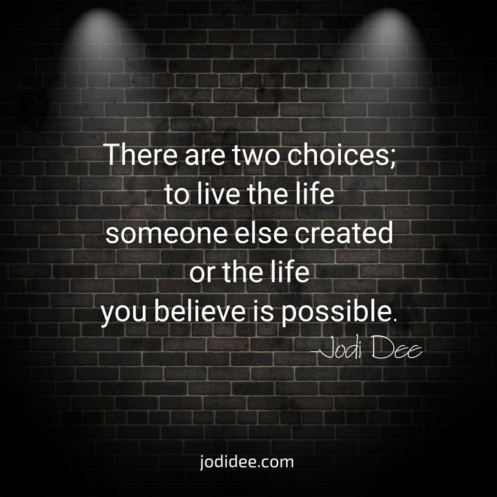 There are two choices...