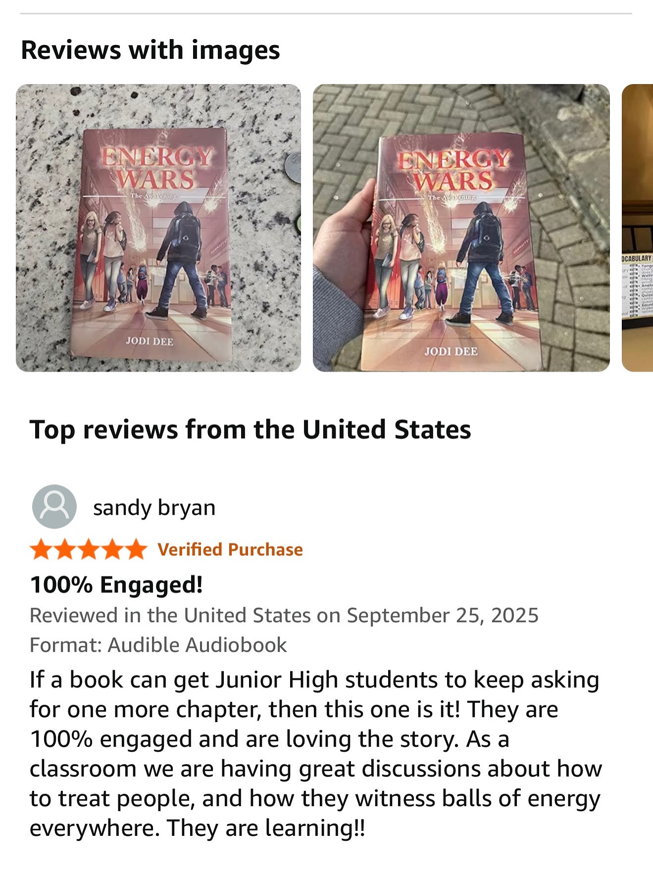 NEW! Energy Wars: The Awakening- The Awakening- Award-Winning, Middle School Supernhero Tale of Kindness, Friendship, & Self-Discovery! Myles sees the True Energy of People! (Book 1)