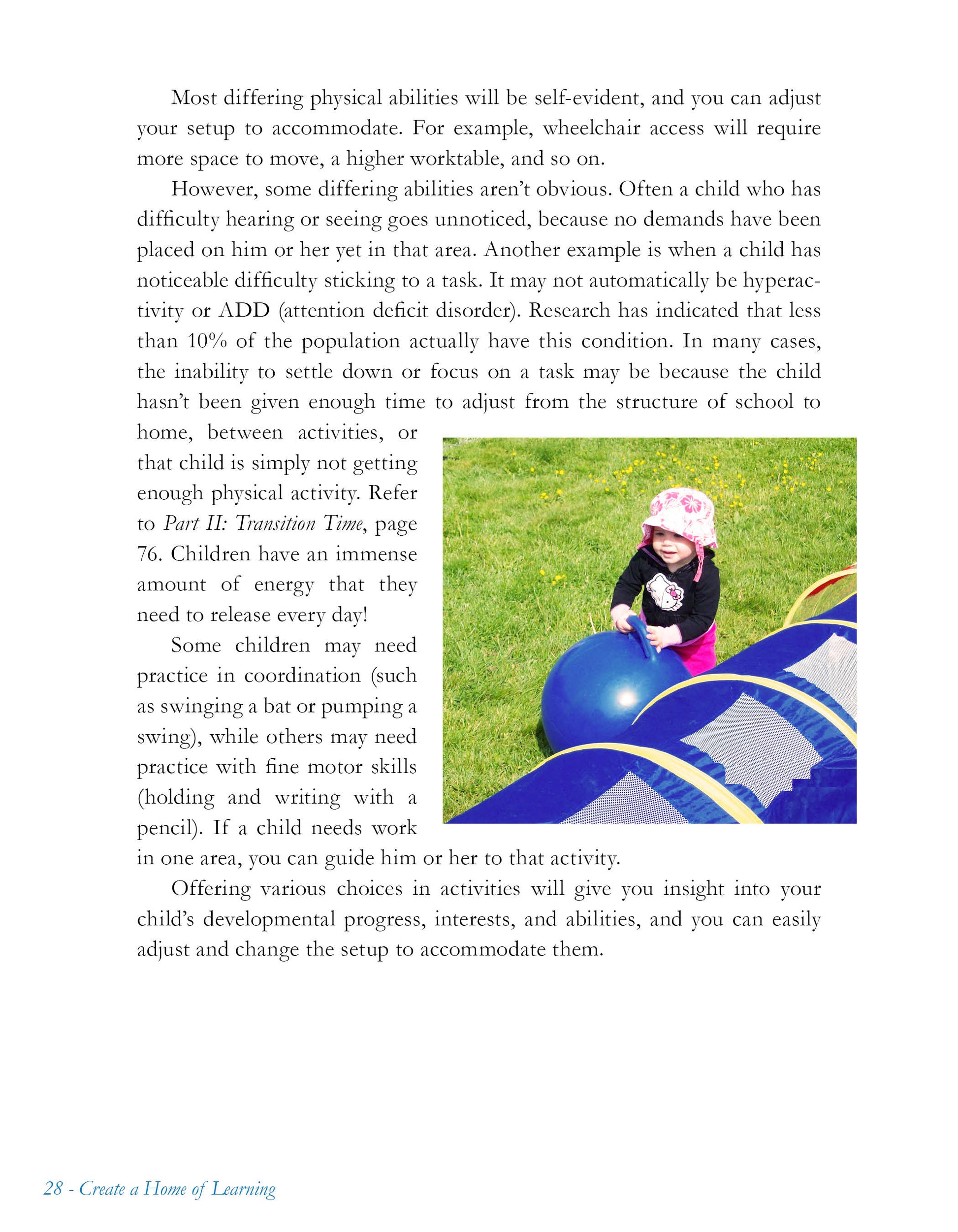 Create a  Home of Learning: Screen Free Toys and Techniques for Your Developing Child, 0-8 Years